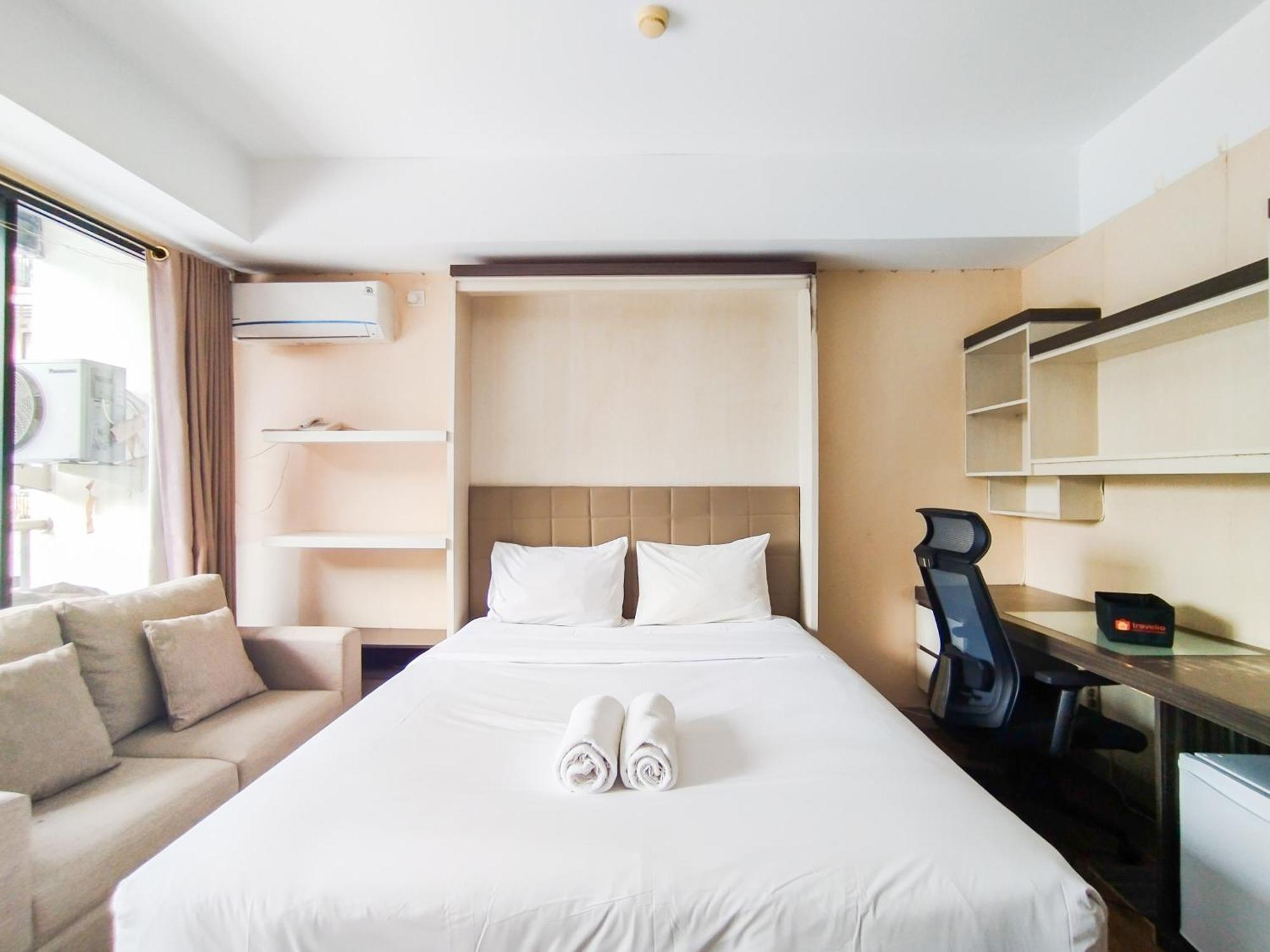 Simply And Comfy Studio Room Apartment Beverly Dago By Travelio Bandung Exteriér fotografie